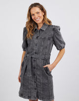 Talbert Denim Dress - Washed Black