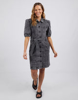 Talbert Denim Dress - Washed Black