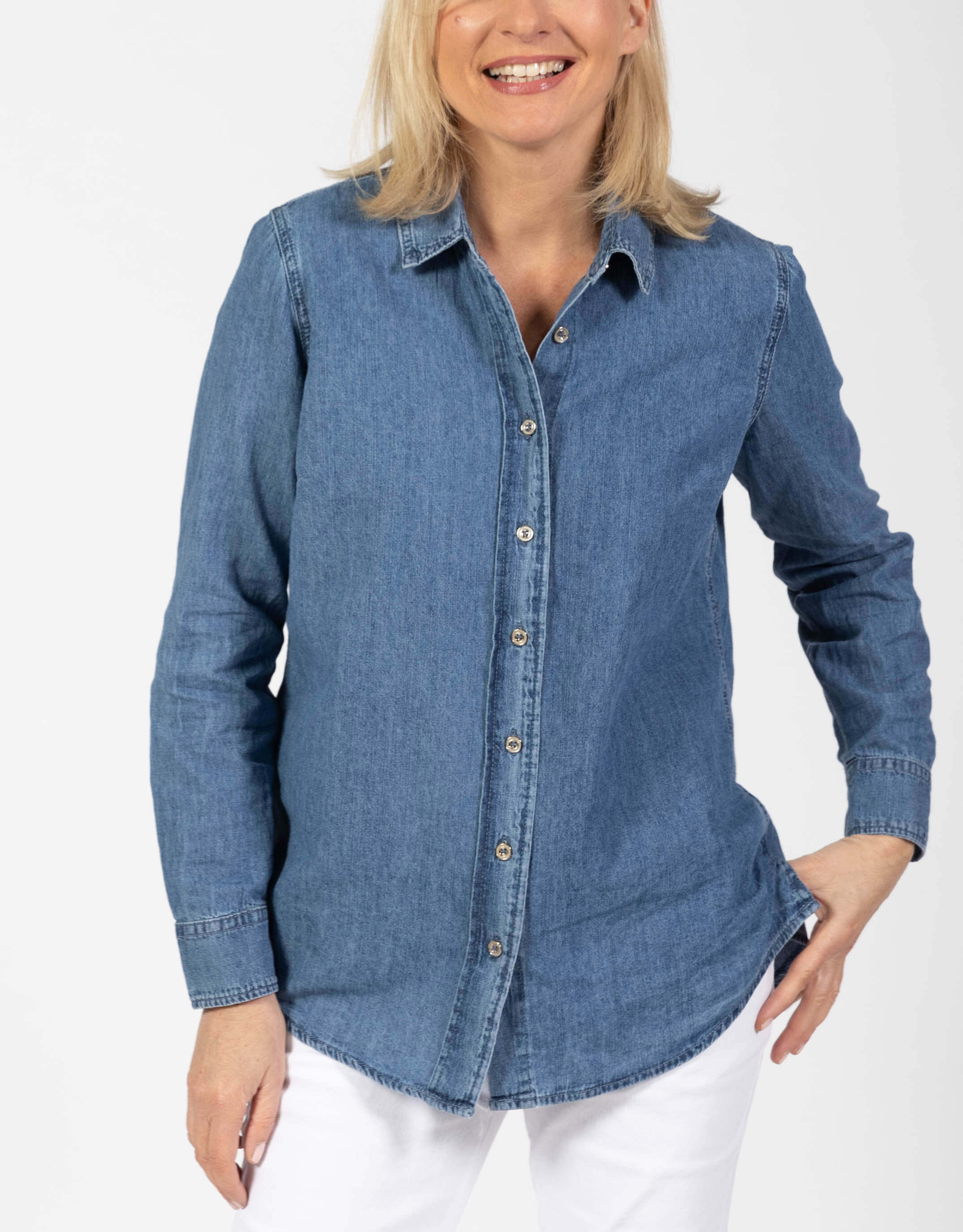 Gordon Smith Denim Shirt Women's Tops