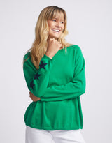haven-weekender-knit-star-jumper-emerald-navy-womens-clothing