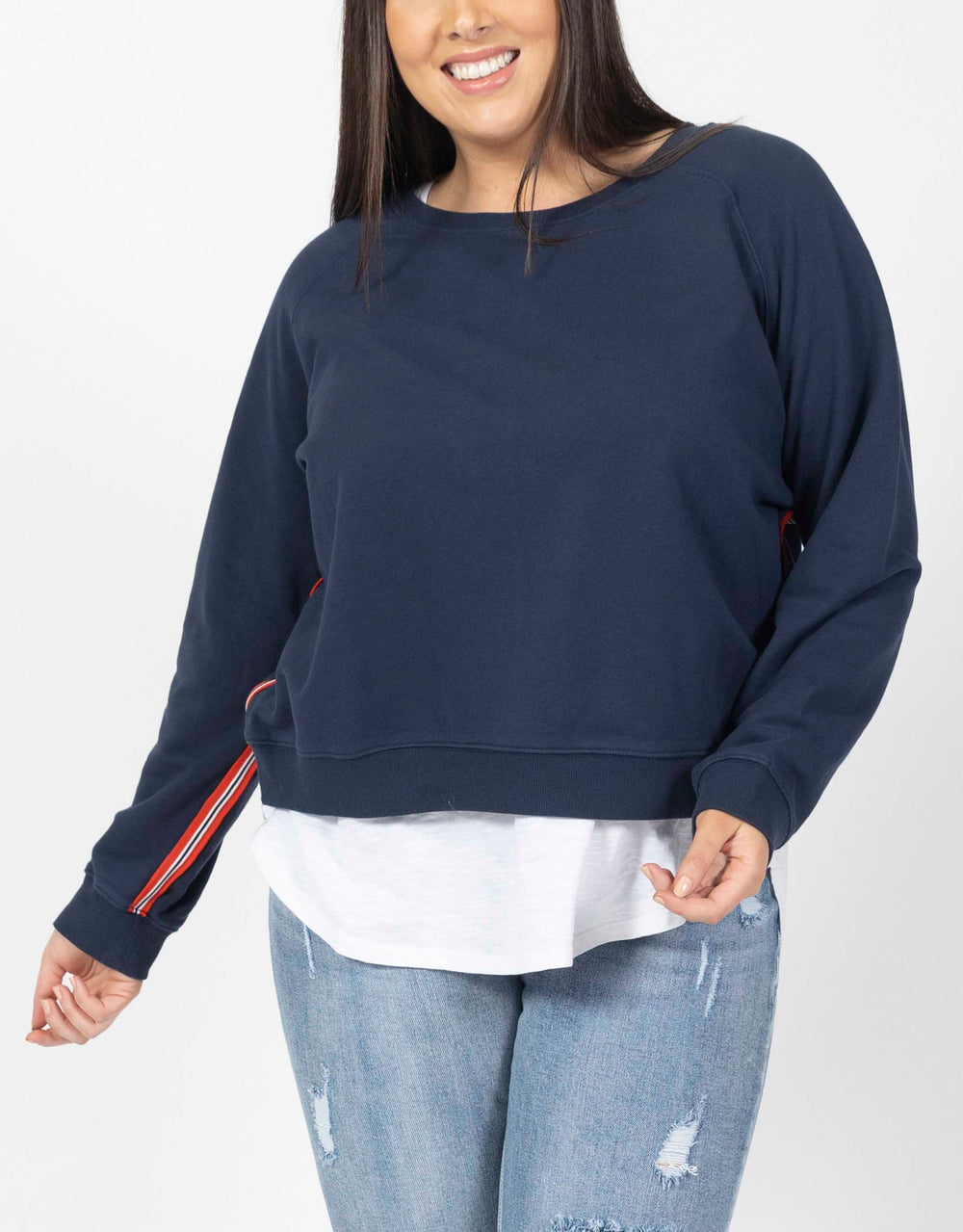 paulaglazebrook. Plus Size Central Park Sweat Women's Tops | Plus Size Clothing