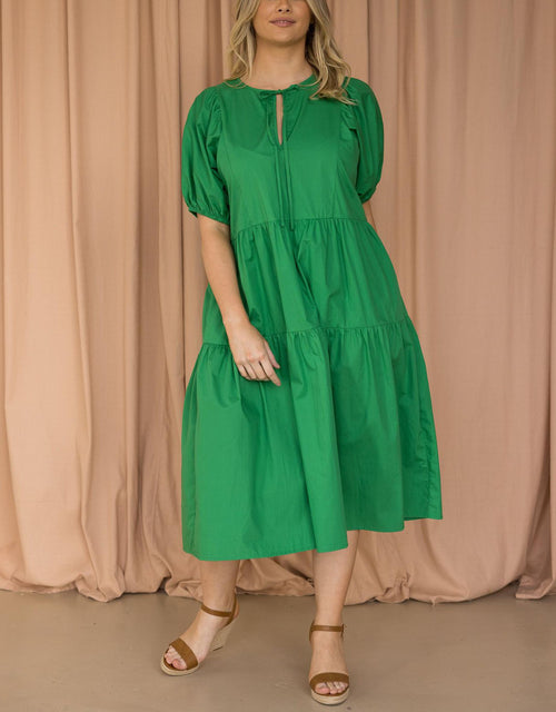 Drifter Midi Dress - Emerald
