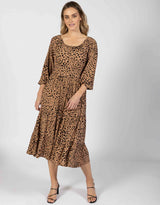 paulaglazebrook. Women's Clothing Sass Clothing Meredith Dress - Animal