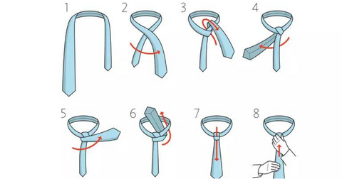 How to Tie a Necktie  Jack Martin Menswear