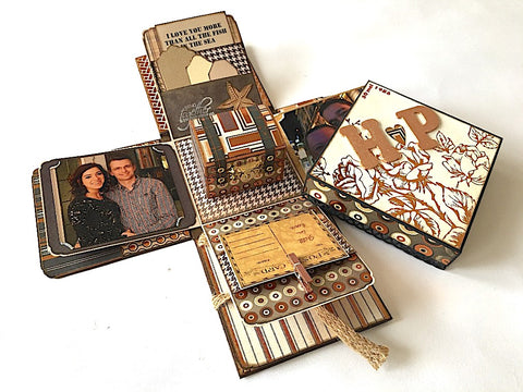 The handmade photo box could be the perfect present for valentine's day