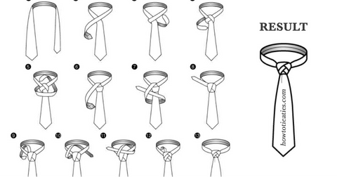 Eldredge tie knot is excellent for mature men