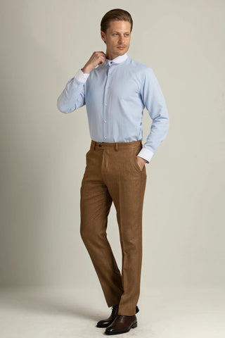 brown oxford shoes can go along most of your office attires