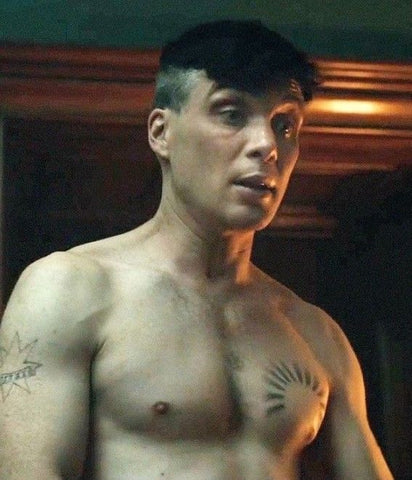 Tommy Shelby has four tattoos