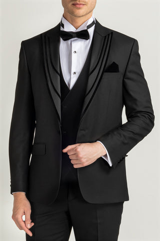 black tie dress code for the weddings