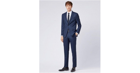 The slim suit works perfectly well for those with lean body types