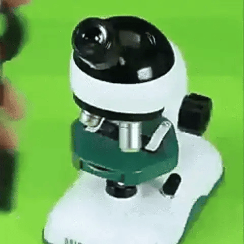 Children's microscope with zoom Play area