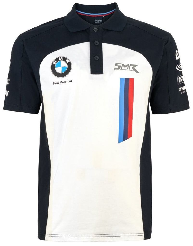 POLO BMW Motorrad World Superbike Team Bike WSBK Poloshirt NEW! White ...