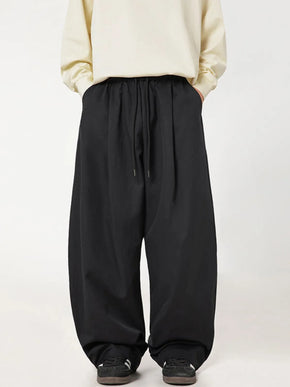 ExpProductCell_Men's Side Ruched Wide Leg Pants_ ExpProductCell_Men's Side Ruched Wide Leg Pants_