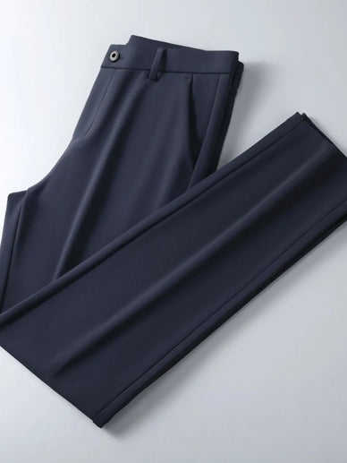 Men's Slim Fit Pants with Pockets
