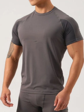 ExpProductCell_Men's Plus Size Round Neck Short Sleeve T-Shirt_ ExpProductCell_Men's Plus Size Round Neck Short Sleeve T-Shirt_