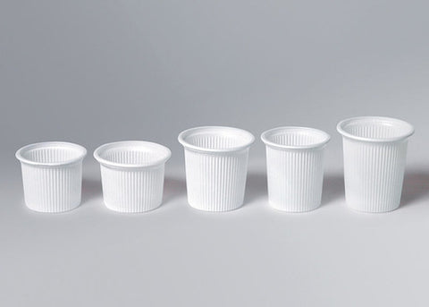 plastic tea cups