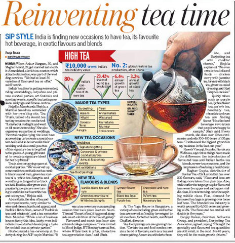 Reinventing tea time