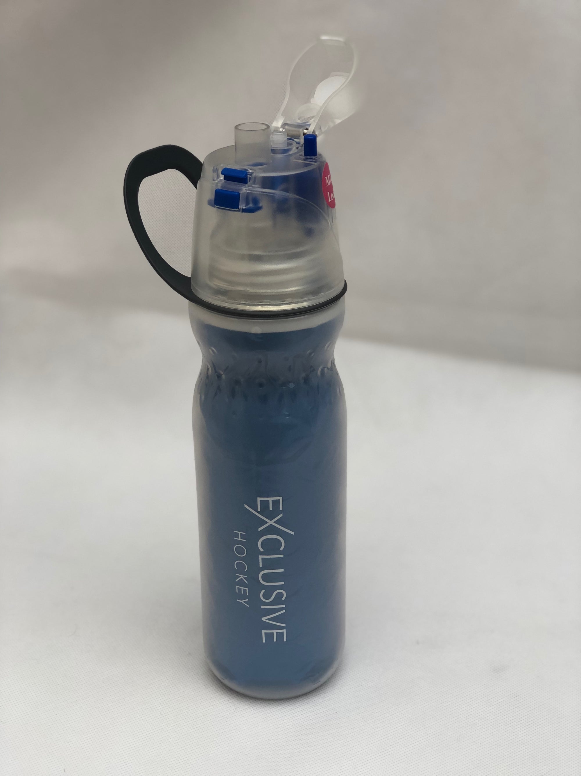 Exclusive Hockey Water Bottle with Mist Spray