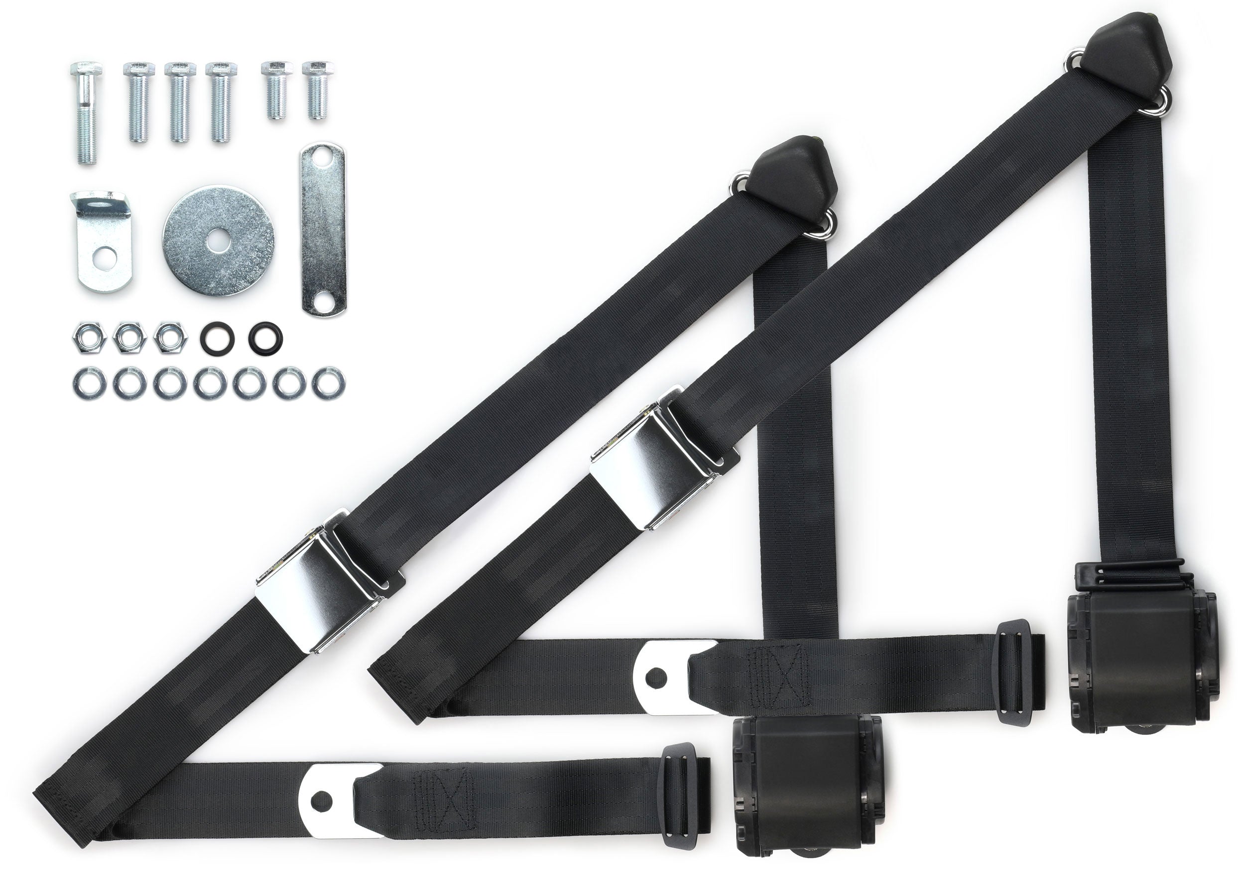 1970-1973 Datsun 240Z Shoulder Belt Kit with Aviation Style Buckles