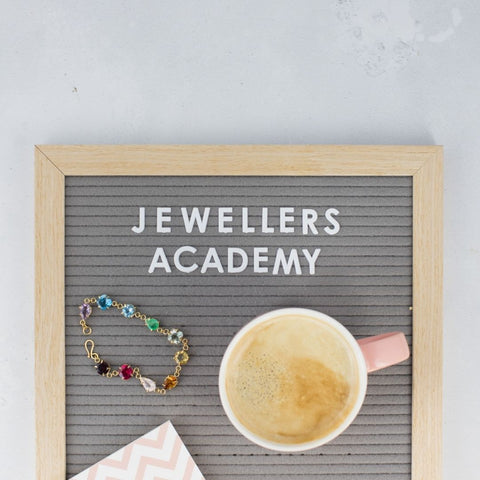 Jewellers Academy jewellery and cup