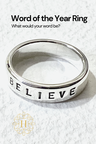 Word of the Year ring. What would your word be? 