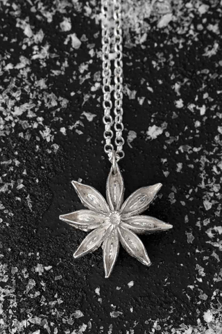 Selling in a pop up shop 10 things I want you to know after my experience at John Lewis - Star Anise Silver necklace