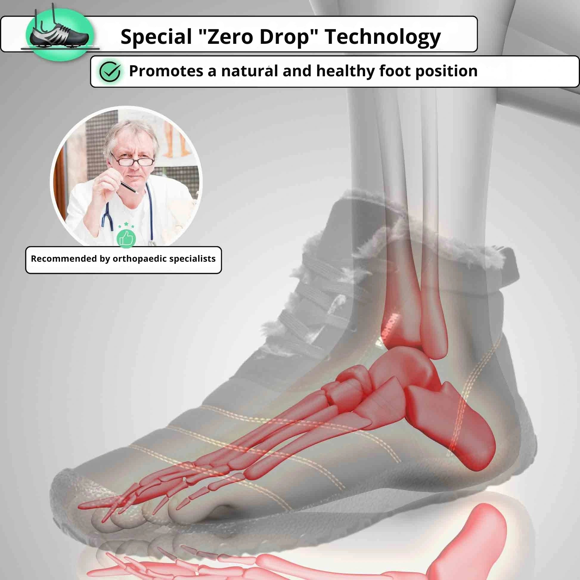 Ultra-Warm Barefoot Winter Ankle Boots