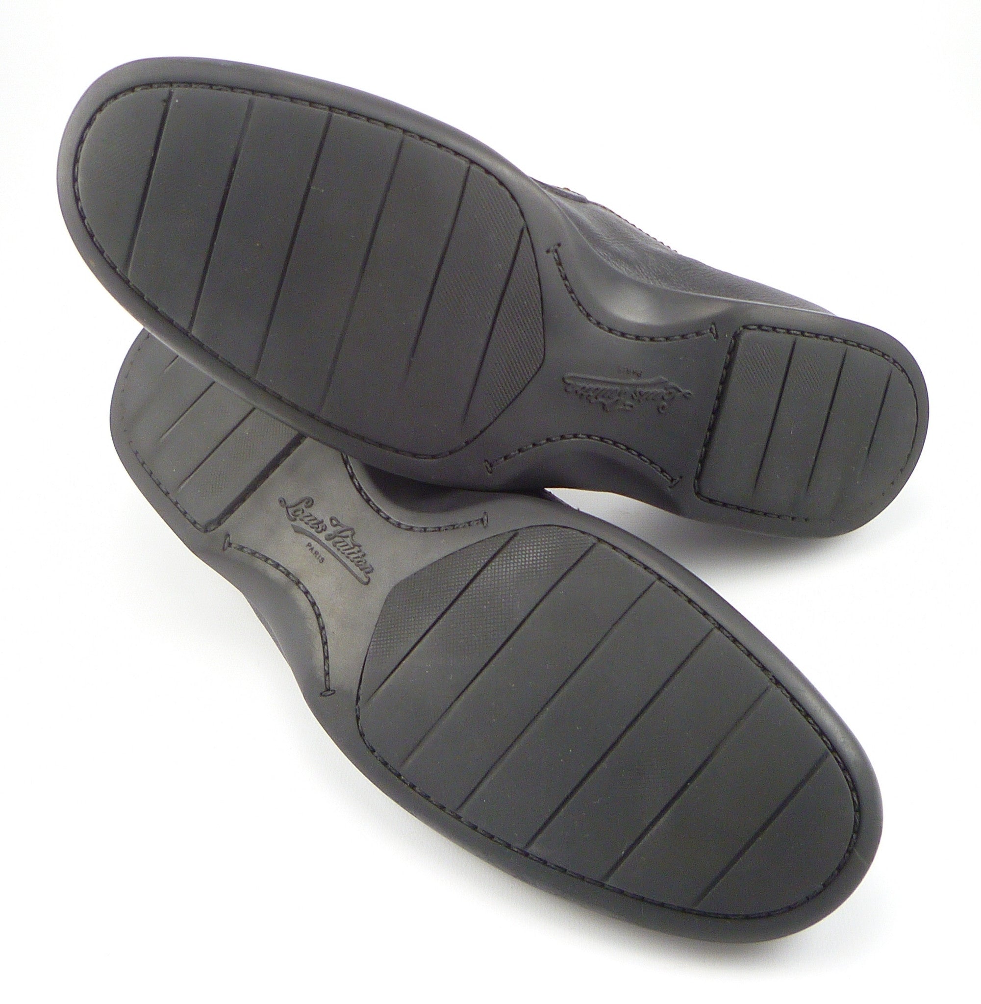 Louis Vuitton Mens Shoes 11 US Leather Loafer Black – Distinctive Deals - Designer Bags, Shoes ...