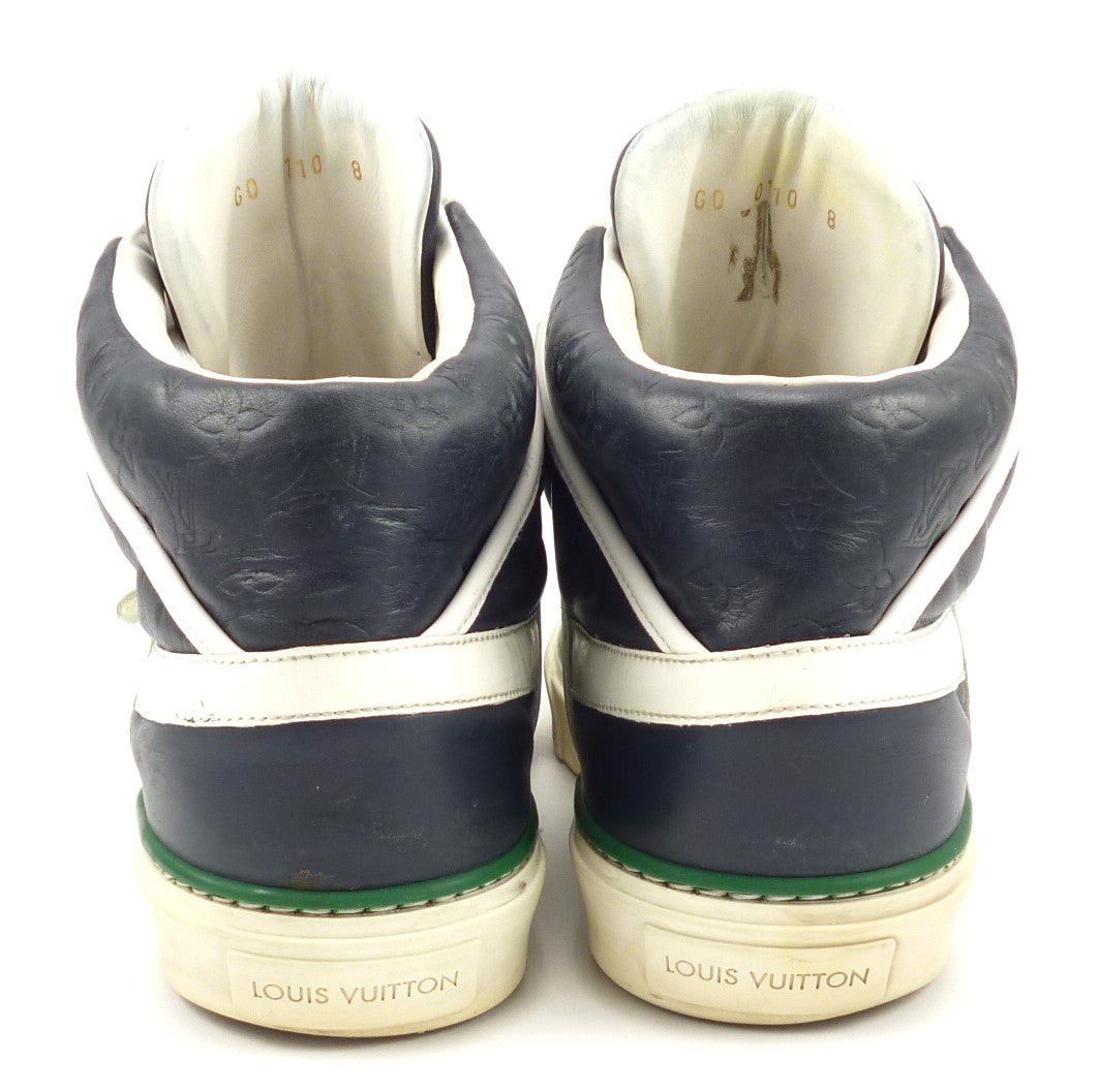 Louis Vuitton Men&#39;s Shoes 8, 9 US Tower Sneakers Blue – Distinctive Deals - Designer Bags, Shoes ...