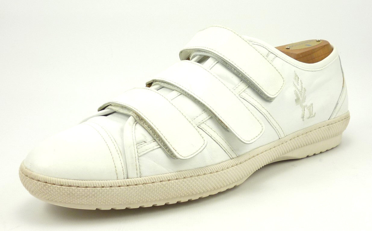 Shoes 7.5 US Leather Sneakers White 