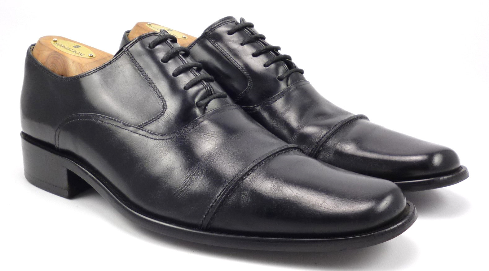 US Leather Oxfords Black 