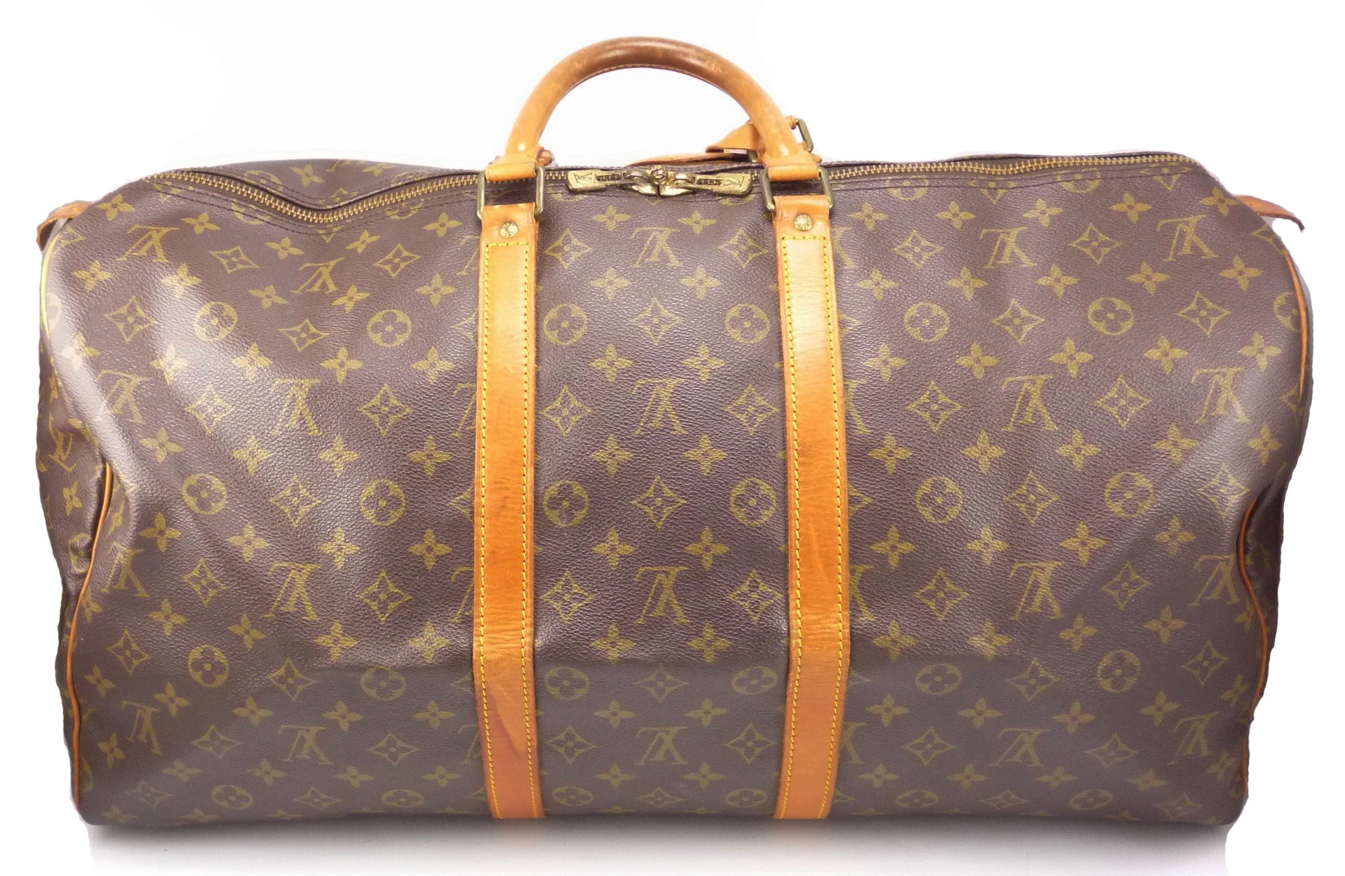 Louis Vuitton Authentic Monogram Keepall 55 Travel Bag – Distinctive Deals - Designer Bags ...