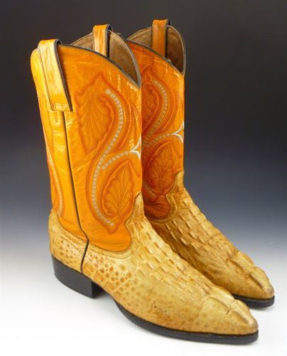 Hornback Alligator Cowboy Boots 