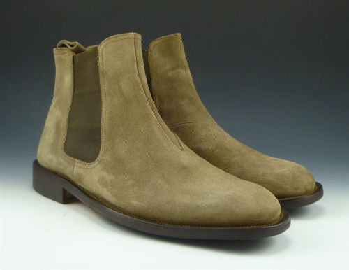 mens suede pull on boots