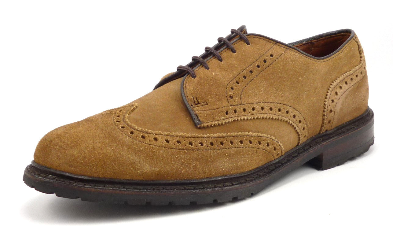 allen edmonds suede shoes