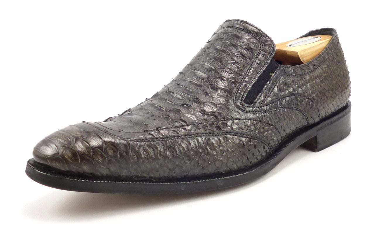 python skin shoes mens