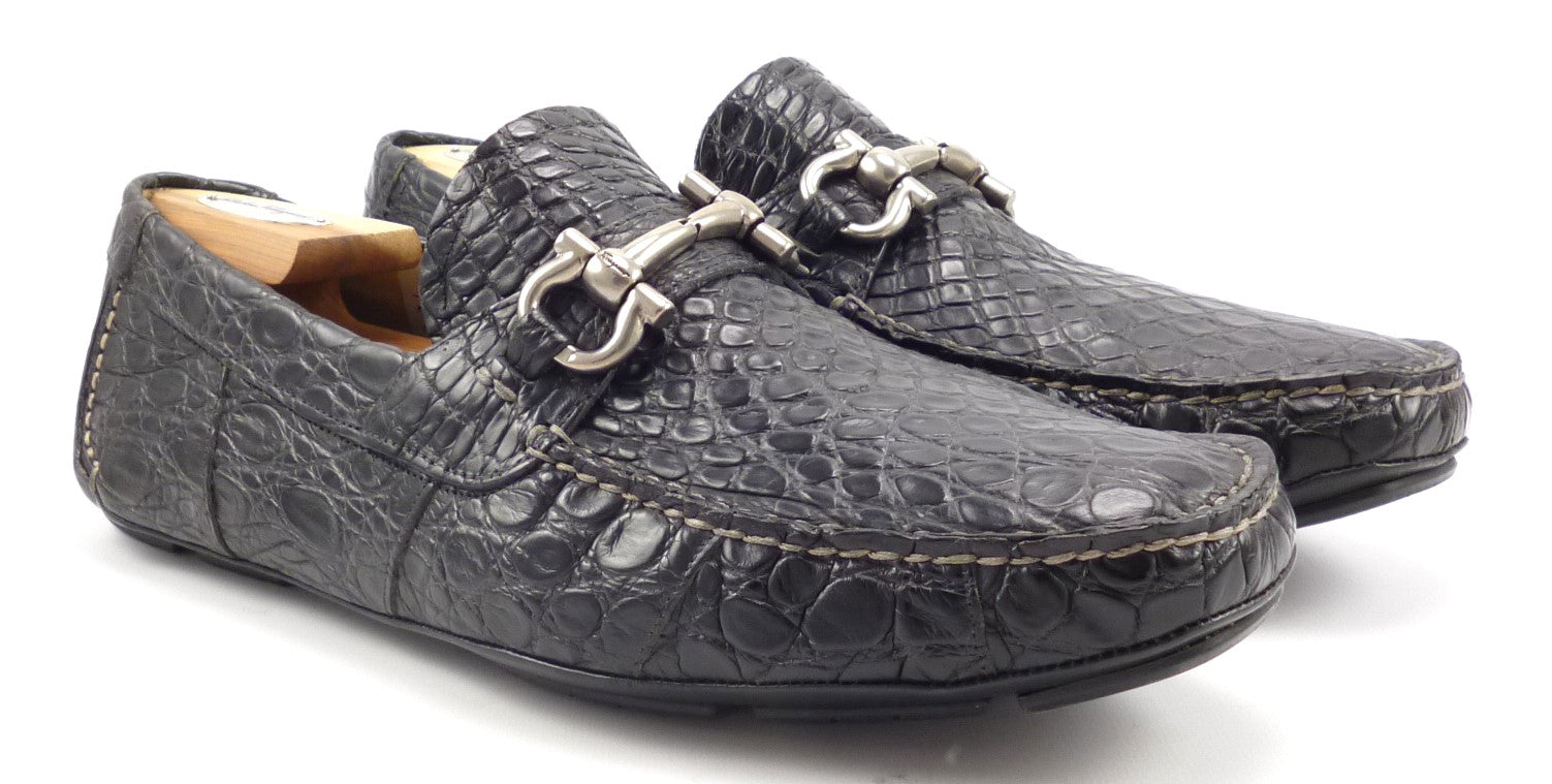 ferragamo crocodile shoes