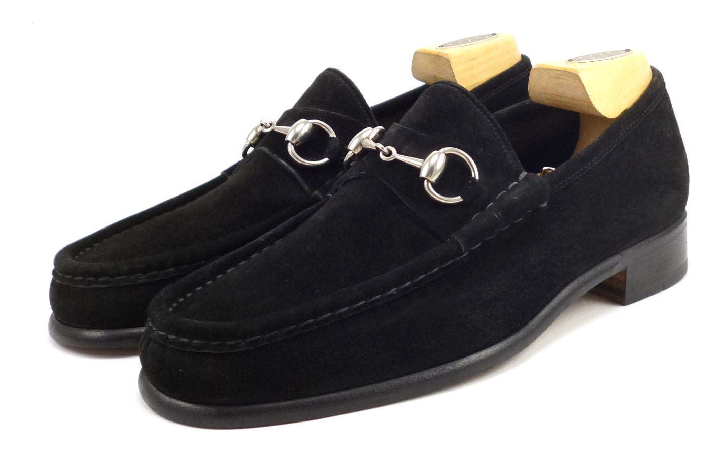 mens gucci black loafers