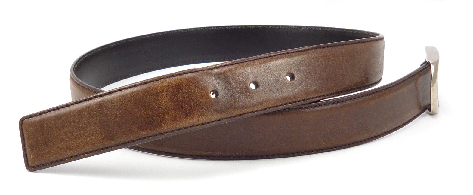 Gucci Men&#39;s Belt 38/95 Leather Strap Oval Buckle Brown – Distinctive Deals - Designer Bags ...
