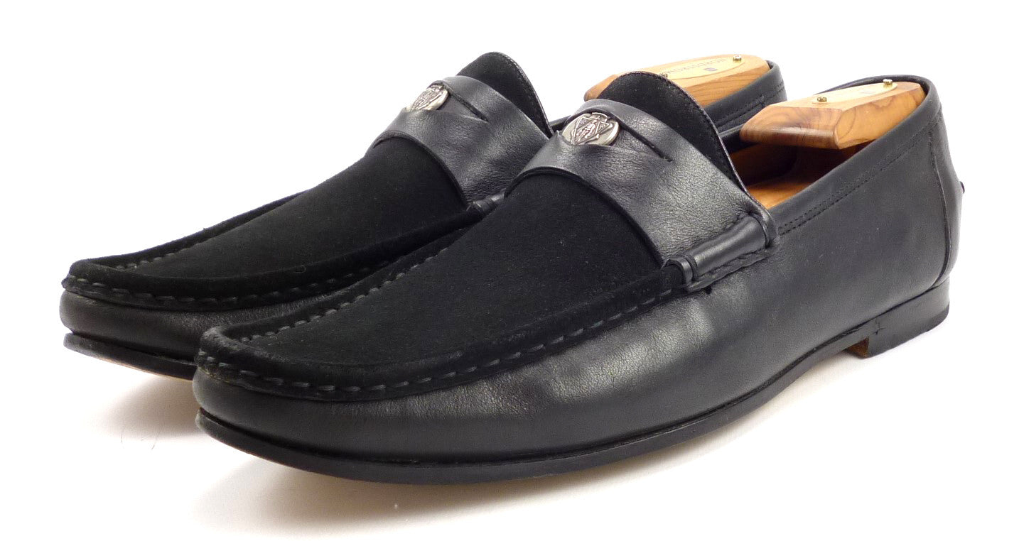 Gucci Mens Pre-owned Shoes 8.5 US Leather Loafers Black – Distinctive Deals - Designer Bags ...