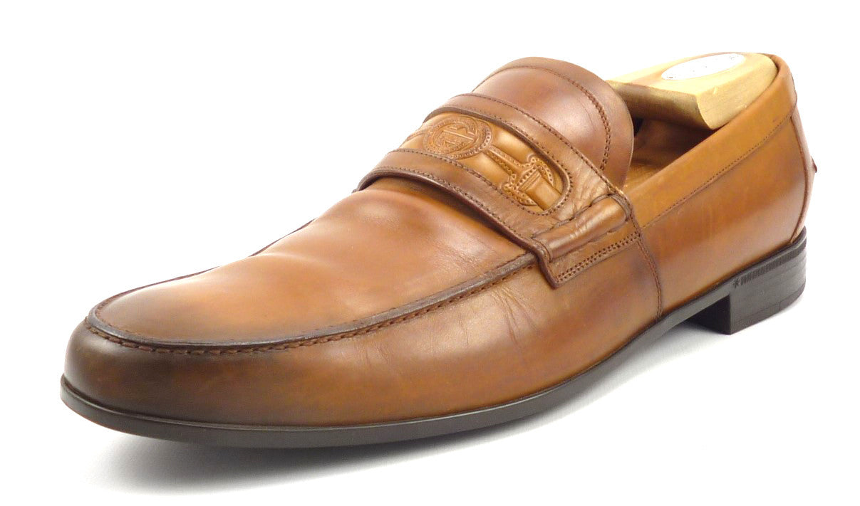 Gucci Mens Pre-owned Shoes 9.5 US Leather Loafers Brown – Distinctive Deals - Designer Bags ...