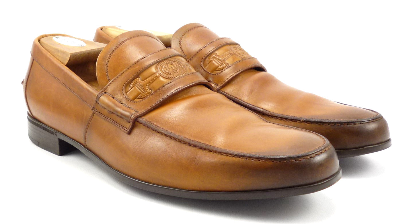 Gucci Mens Pre-owned Shoes 9.5 US Leather Loafers Brown – Distinctive Deals - Designer Bags ...