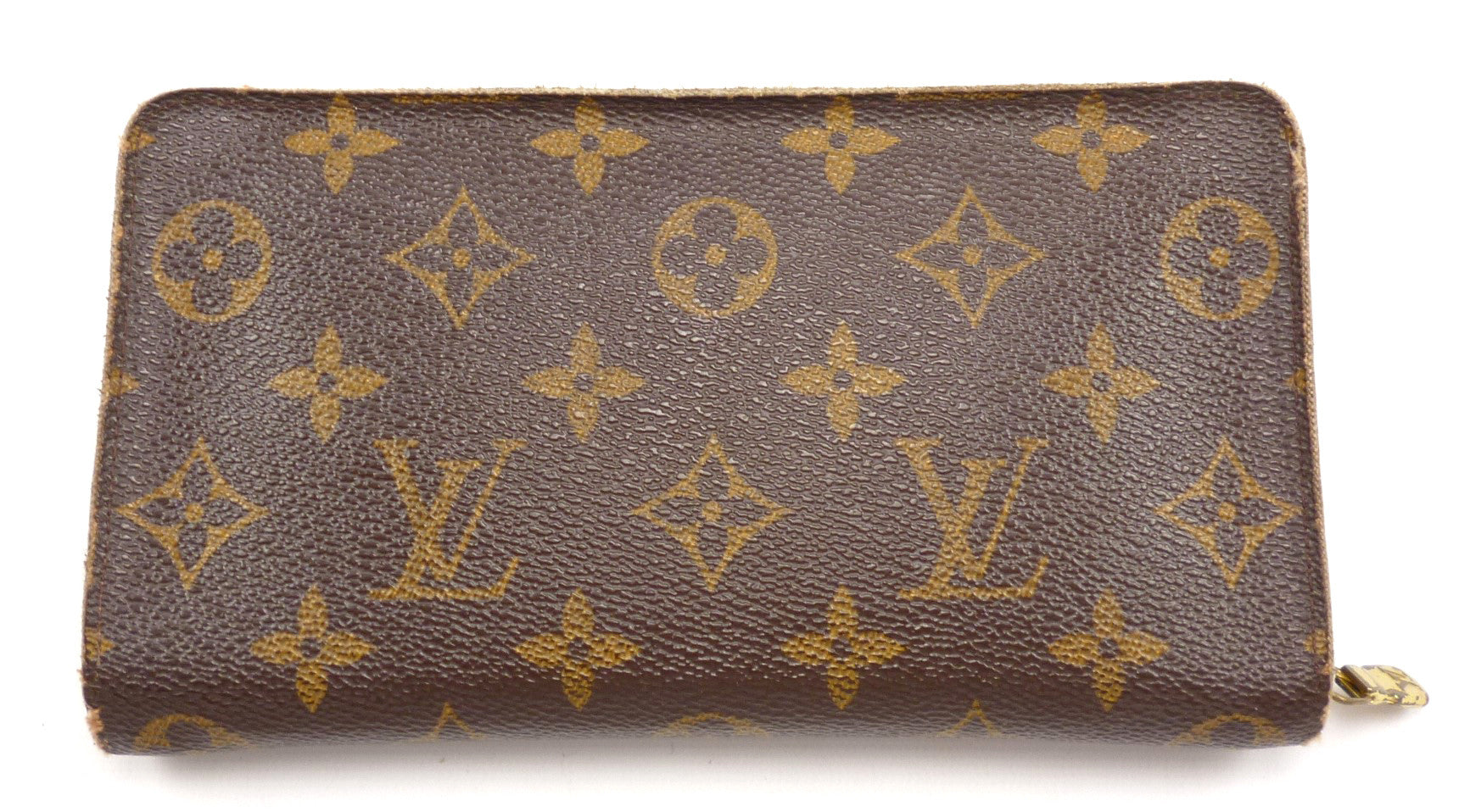 Louis Vuitton Mens Wallet Monogram Zip Style Brown – Distinctive Deals - Designer Bags, Shoes ...