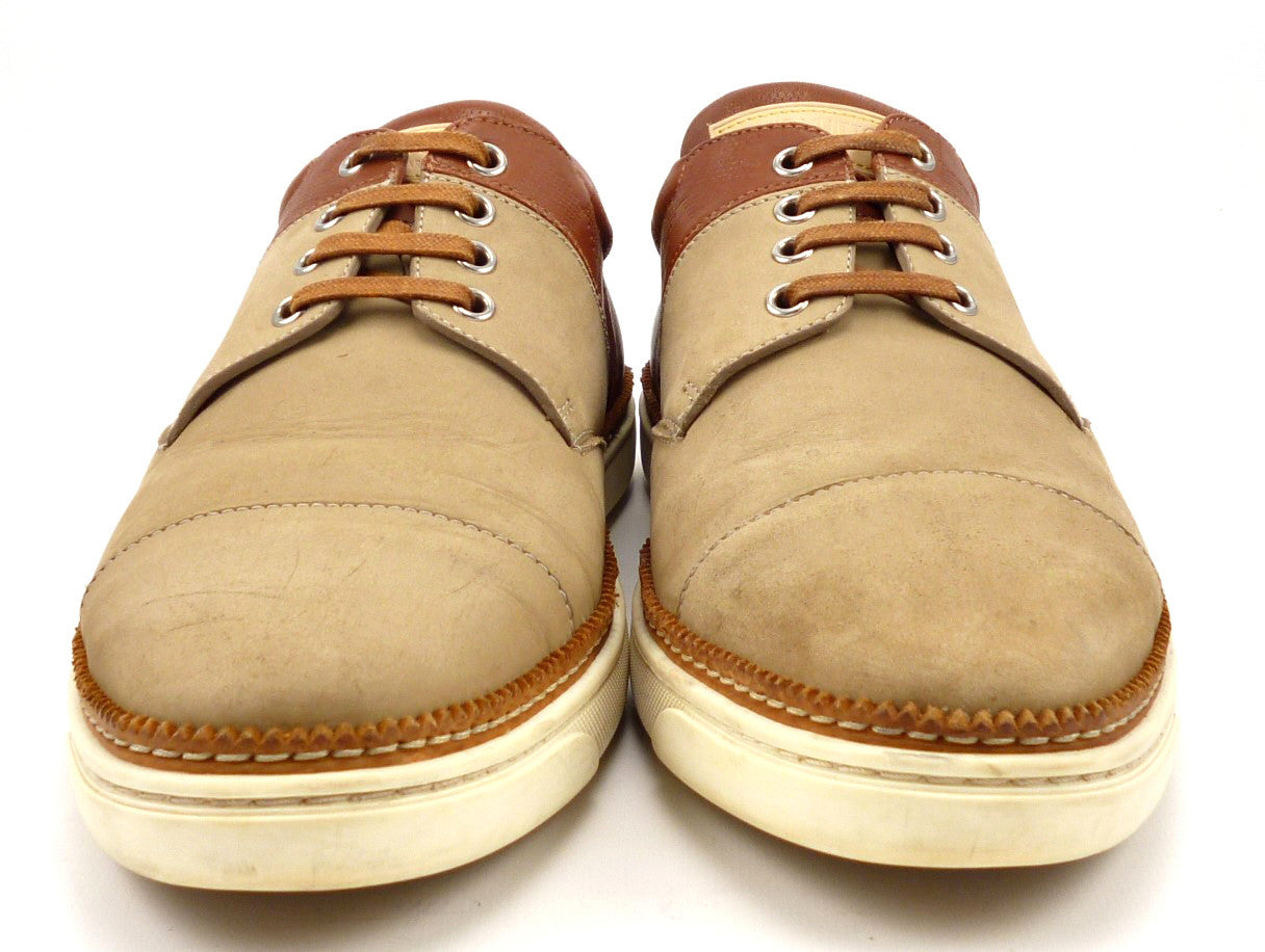 Louis Vuitton Men&#39;s Shoes 7, 8 US Nubuck Sneakers Brown – Distinctive Deals - Designer Bags ...