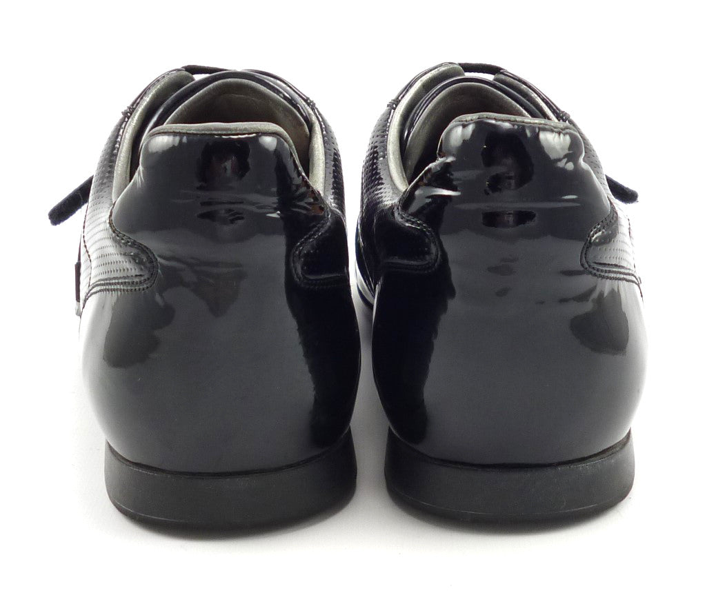 Louis Vuitton Mens Shoes 7, 8 US Patent Sneakers Black – Distinctive Deals - Designer Bags ...