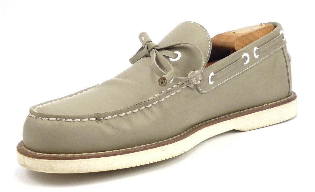 Louis Vuitton Mens Shoes 7 US Yucatan Boat Loafer Gray – Distinctive Deals - Designer Bags ...