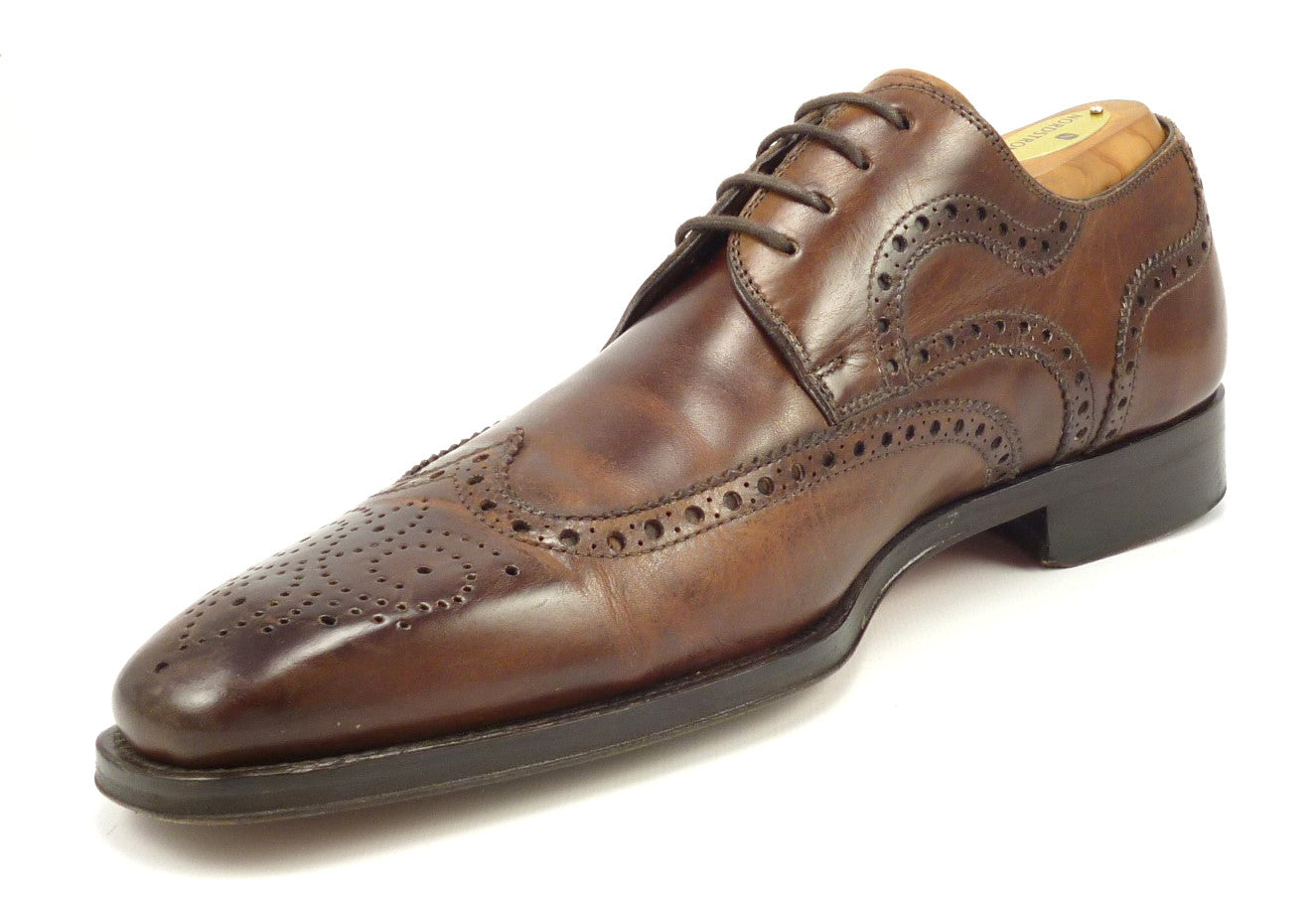 Magnanni Mens Shoes 9.5 Sergio Leather 