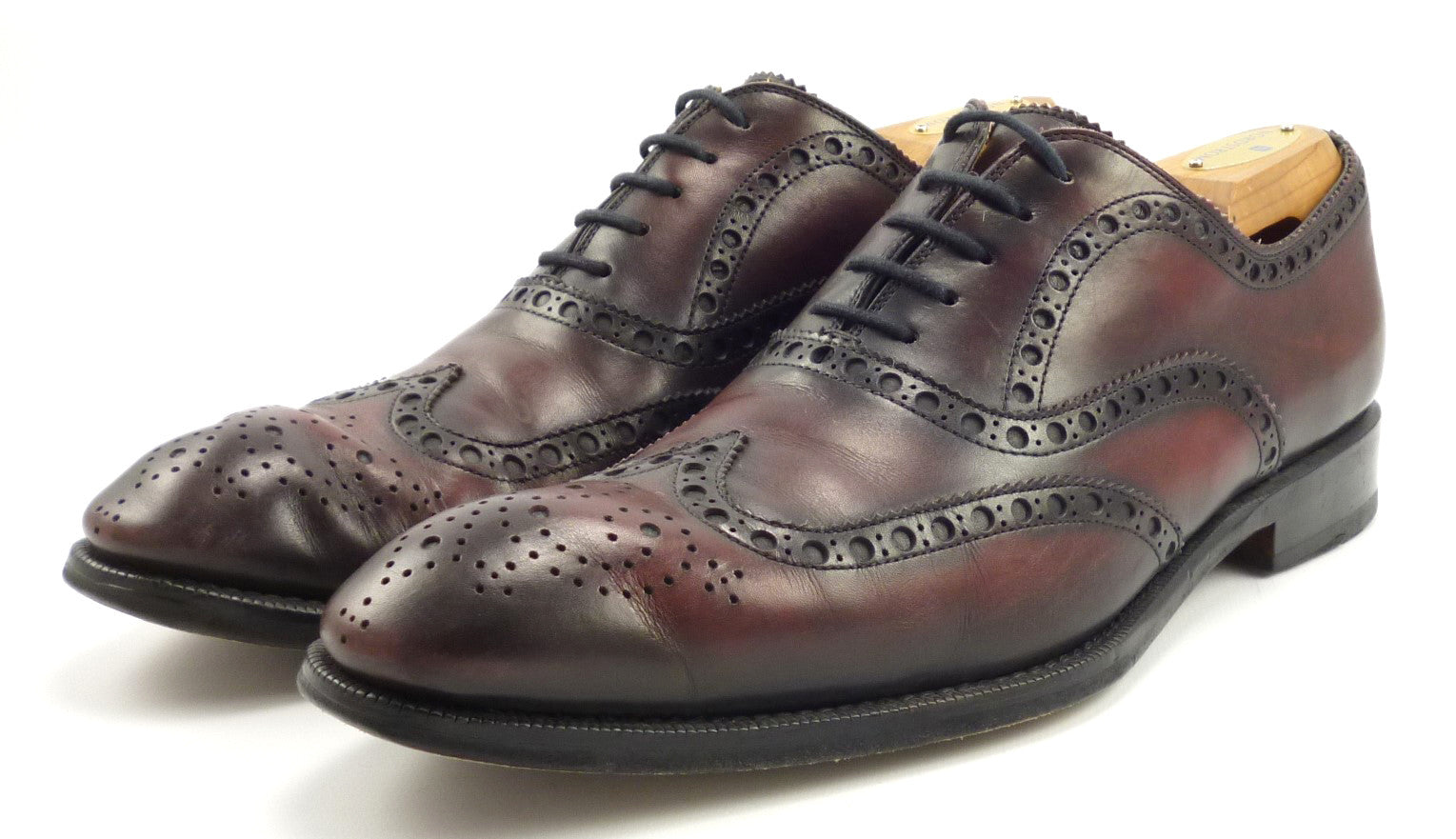 magnanni burgundy shoes