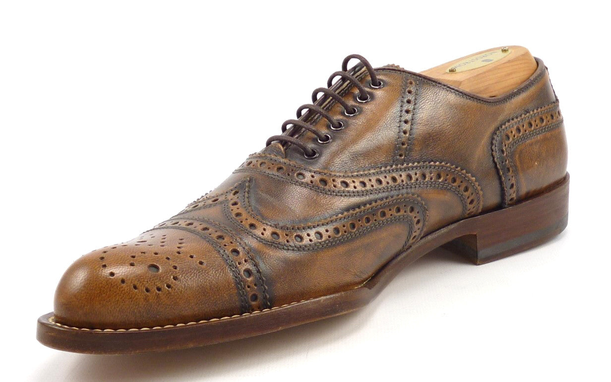 wingtip brogue oxford shoes