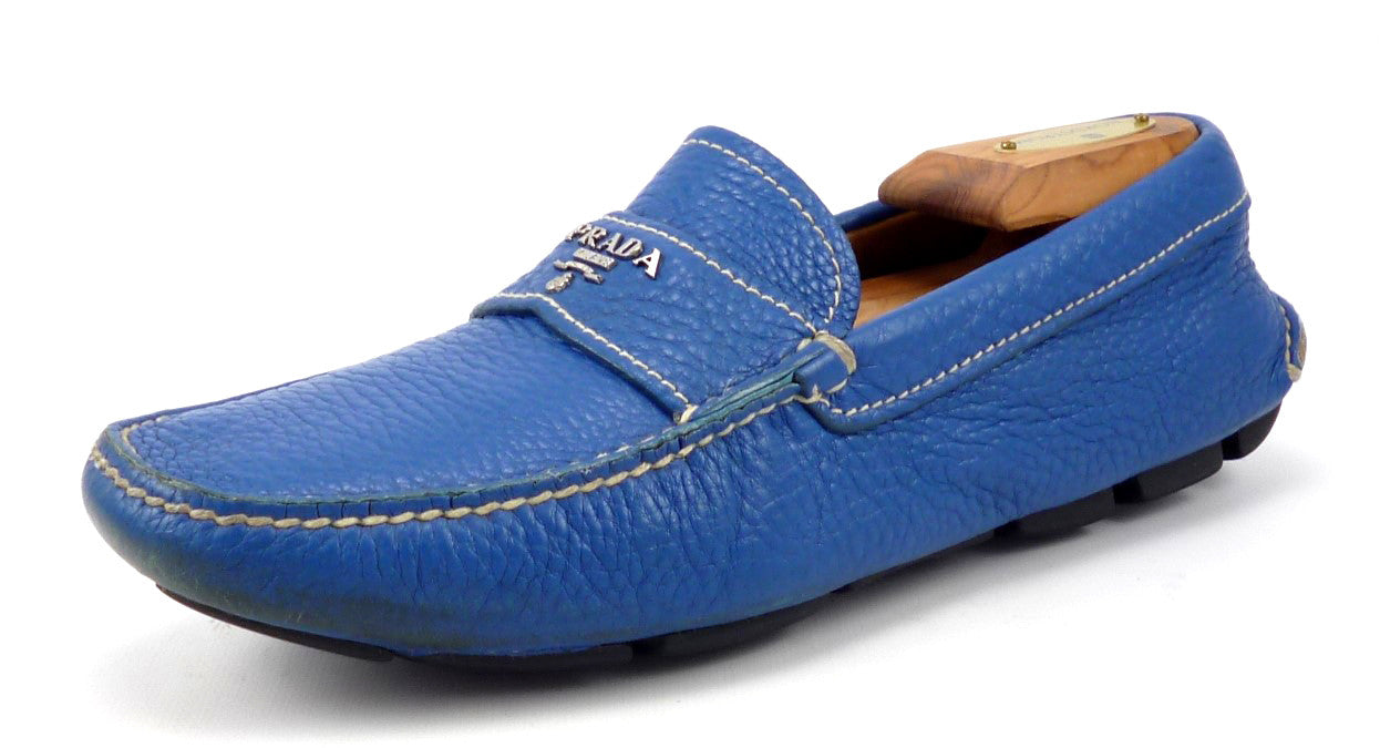 prada mens moccasins